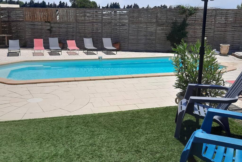 Villa L'Estel En Campagne Avec Piscine Privee Proche Arles Et Avignon Tarascon Zewnętrze zdjęcie